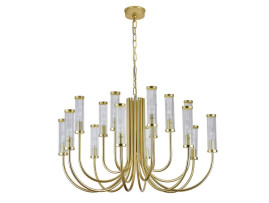 Подвесная люстра Newport 4558+4+4/C mat.gold М0071545