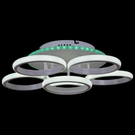 Потолочная светодиодная люстра Reluce 05855-0.3-5+1 WH (RGB)