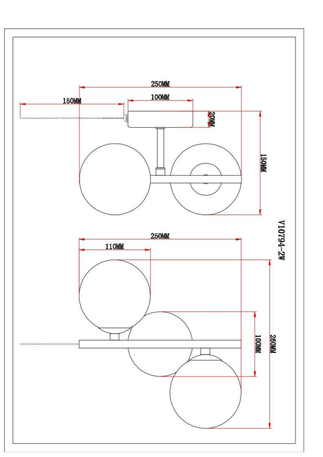 Бра Moderli Renny V10794-2W