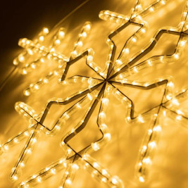 Светодиодная фигура Ardecoled Снежинка ARD-Snowflake-M3-920x920-432Led Warm 034251