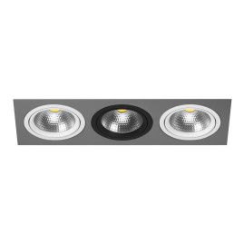Комплект из светильника и рамки Lightstar Intero 111 (217839+217906+217907+217906) i839060706
