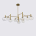 Подвесная люстра Imperium Loft Temper L10 Gold 229051-26
