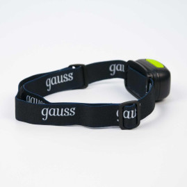 Налобный светодиодный фонарь Gauss аккумуляторный 40х60 220 лм GF402