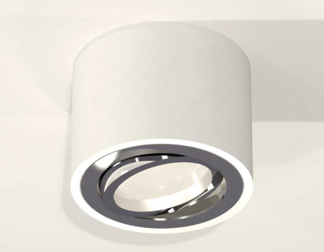 Комплект накладного светильника Ambrella light Techno Spot XS7510003 SWH/PSL белый песок/серебро полированное (C7510, N7003)