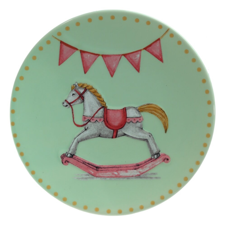 Тарелка &quot;Лошадка&quot;, L15 W15 H1,5 см