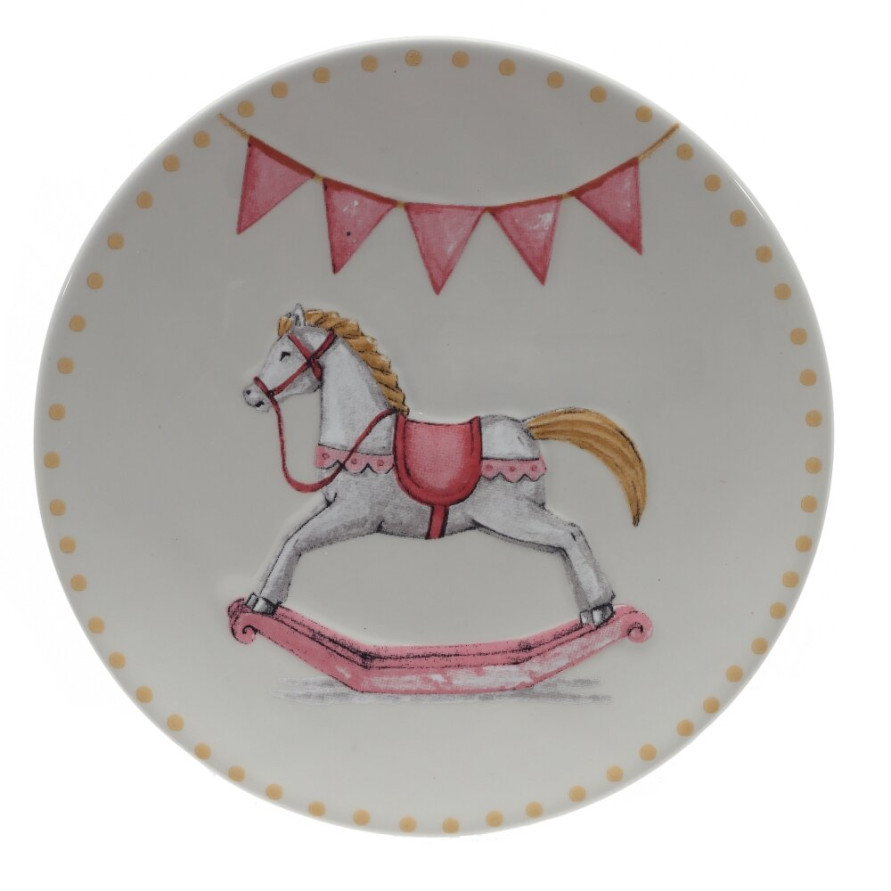 Тарелка &quot;Лошадка&quot;, L15 W15 H1,5 см