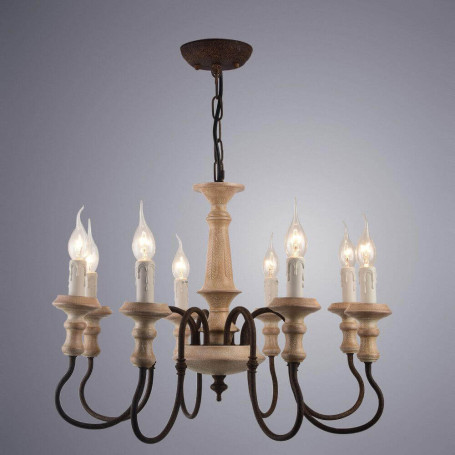 Подвесная люстра Arte Lamp A1700LM-8BR