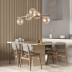 Подвесная люстра TK Lighting 4549 Estera Gold