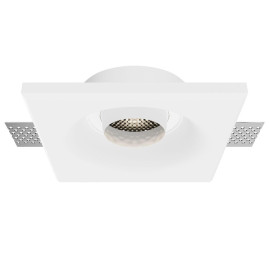 Встраиваемый светильник Maytoni Technical Gyps Modern DL006-GU10-RD-W