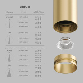 Трековый светодиодный светильник Denkirs Shine Spot DK5742-SB