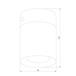 Потолочный светильник TK Lighting 3410 Vico Black