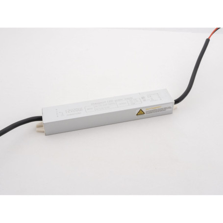 Блок питания LEDS POWER 20Вт 12В IP67 алюминий SLIM 005102