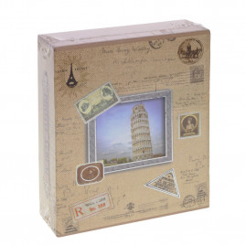 Фотоальбом для 40 фото 10*15, L14 W4,5 H17 см, 4в.