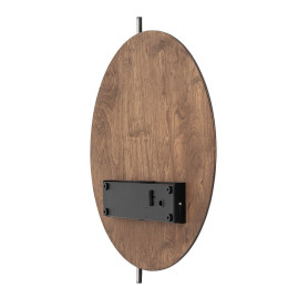 Настенный светильник Nowodvorski Sunrise Led D Dark Wood/Black 11432