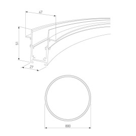 Встраиваемый шинопровод Elektrostandard Slim Magnetic 85158/00 a066494