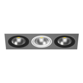 Комплект из светильника и рамки Lightstar Intero 111 (217839+217907+217906+217907) i839070607