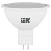 Лампа светодиодная IEK GU5.3 5W 6500K матовая LLE-MR16-5-230-65-GU5