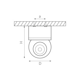 Комплект со светильником Lightstar Intero Ball (217064+521706) i06406