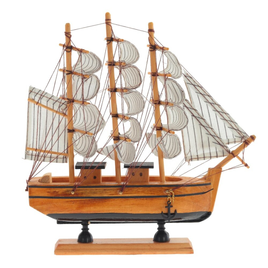 Изделие декоративное &quot;Корабль&quot;, L23 W4 H23 см