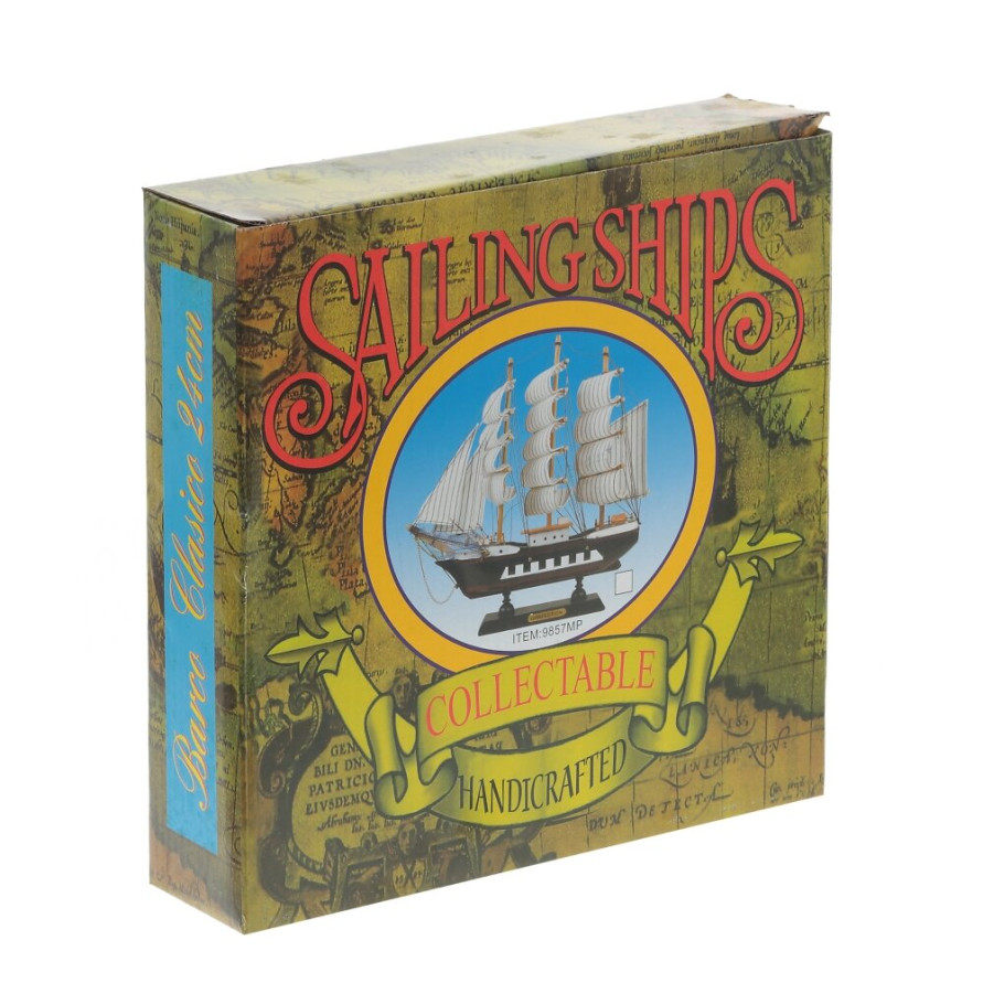 Изделие декоративное &quot;Корабль&quot;, L23 W4 H23 см