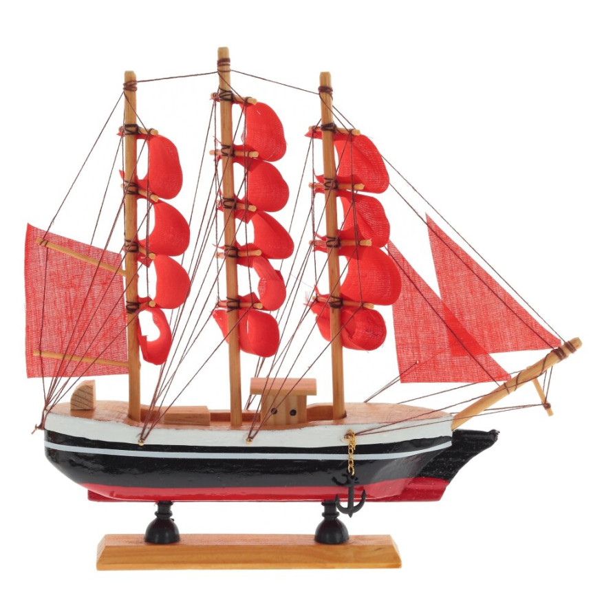 Изделие декоративное &quot;Корабль&quot;, L23 W4 H23 см