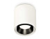 Комплект накладного светильника Ambrella light Techno Spot XS7722002 SWH/PBK белый песок/черный полированный (C7722, N7031)