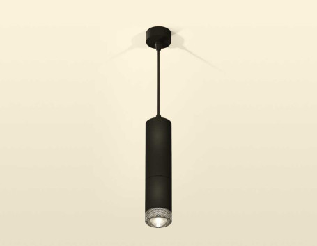 Комплект подвесного светильника Ambrella light Techno Spot XP6313001 SBK/CL черный песок/прозрачный (A2302, C6343, A2061, C6313, N6150)