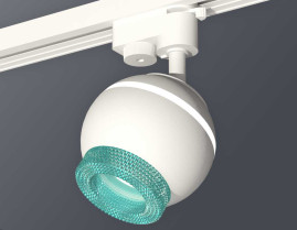 Комплект трекового светильника Ambrella light Track System XT1101063 SWH/BL белый песок/голубой (A2520, C1101, N7194)
