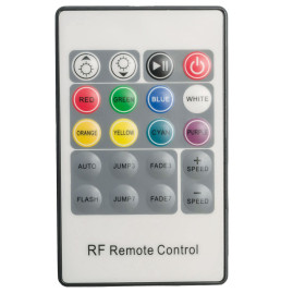 Мини-контроллер RGB OGM с пультом 12/24V C4-18