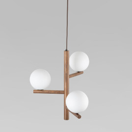 Подвесная люстра TK Lighting 10271 Estera Wood