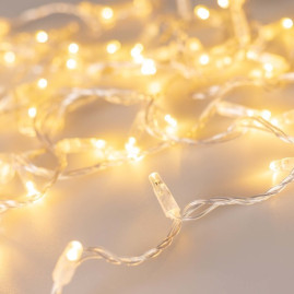 Уличная светодиодная гирлянда Ardecoled нить 230V теплый белый ARD-String-Classic-10000-Clear-100Led-Flash Warm/Warm 025814