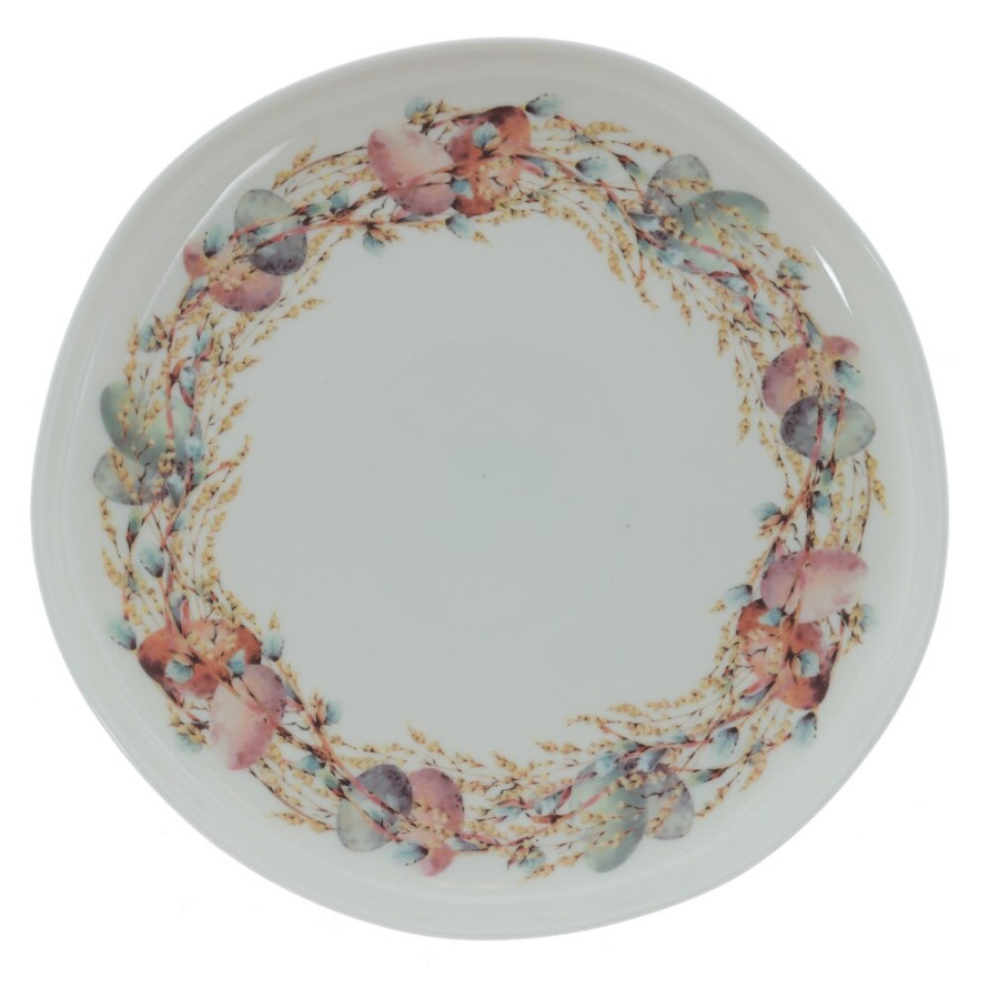 Тарелка, L25,5 W25,5 H2,5 см