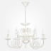 Подвесная люстра Eurosvet 60018/6 белый с золотом