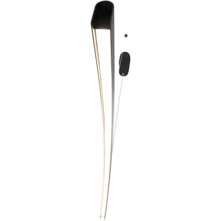 Подвесной светодиодный светильник Mizi'en Slim MZ31505-1200B-black