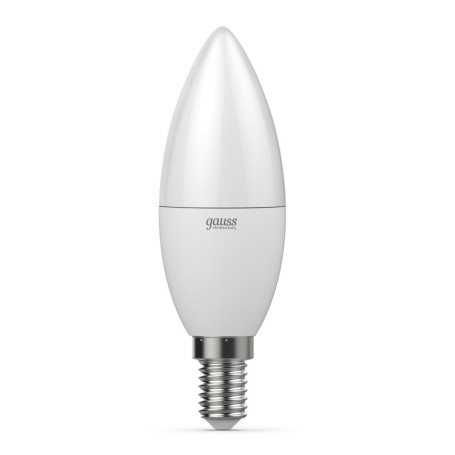 Лампа светодиодная Gauss E14 12W 6500K матовая 33132