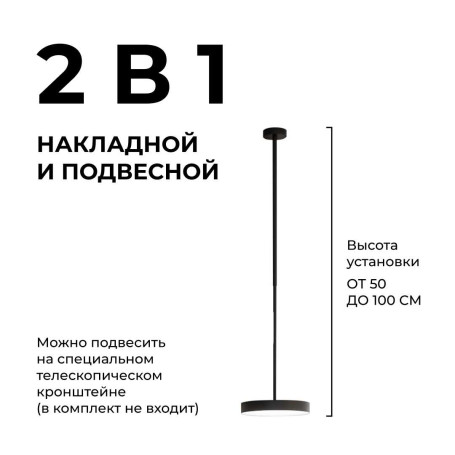 Светильник светодиодный накладной Apeyron 18-153