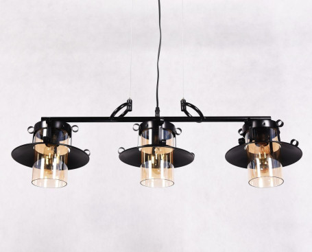 Подвесной светильник Lumina Deco Capri LDP 11328-3 PR BK