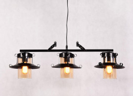 Подвесной светильник Lumina Deco Capri LDP 11328-3 PR BK
