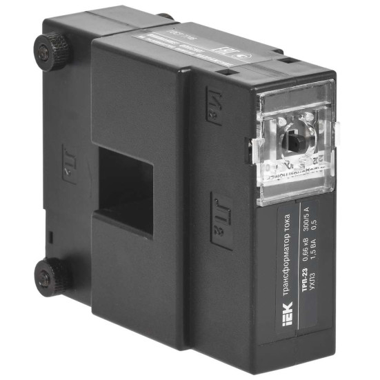 Трансформатор тока ТРП-23 300/5А 1,5ВА класс 0,5 IEK ITT23-2-D015-0300