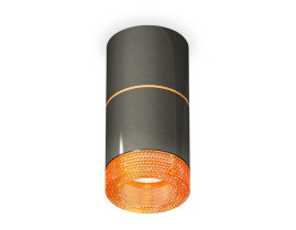 Комплект накладного светильника Ambrella light Techno Spot XS7403082 DCH/CF черный хром/кофе (C7403, A2072, C7403, N7195)