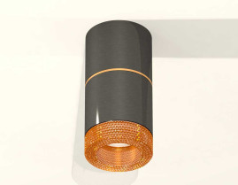 Комплект накладного светильника Ambrella light Techno Spot XS7403082 DCH/CF черный хром/кофе (C7403, A2072, C7403, N7195)