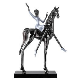 Статуэтка настольная Art Home Decor Pretty Woman 7483 BLACK &amp; WHITE