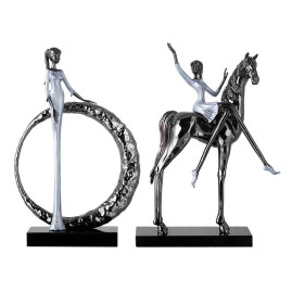 Статуэтка настольная Art Home Decor Pretty Woman 7483 BLACK &amp; WHITE