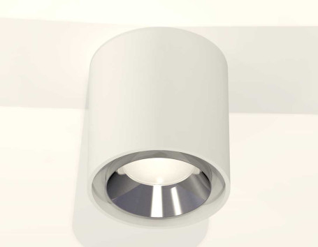 Комплект накладного светильника Ambrella light Techno Spot XS7722003 SWH/PSL белый песок/серебро полированное (C7722, N7032)