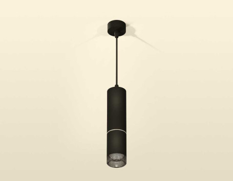 Комплект подвесного светильника Ambrella light Techno Spot XP6313010 SBK/BK черный песок/тонированный (A2302, C6343, A2060, C6313, N6151)