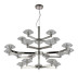Подвесная люстра Crystal Lux Rebeca SP5+10+5 Nickel