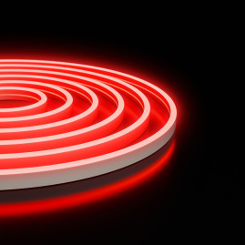 Светодиодный неон Apeyron 10W/m 120LED/m 2835SMD красный 5M 17-304