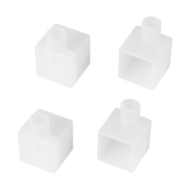Заглушка WPH-FLEX-1616-90 WHITE с отверстием Arlight 058044