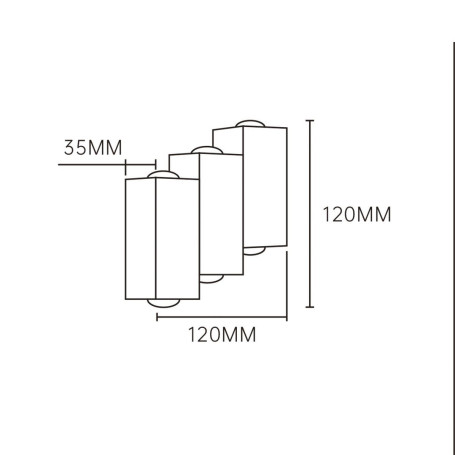 Уличный настенный светодиодный светильник Escada 30005W/01LED
