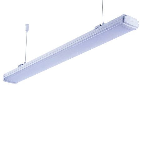 Подвесной линейный светодиодный светильник Uniel ULO-K21A 40W/5000K/L125/K IP65 WHITE UL-00013701